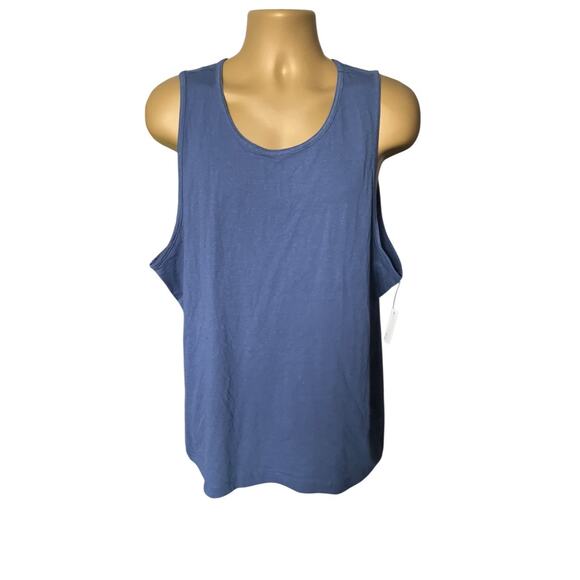 Amazon Essentials Women’s Sleeveless Tank Top — XL, Navy Blue, NWOT - Picture 2 of 7
